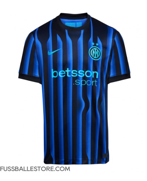 Günstige Inter Milan Manuel Akanji #25 Heimtrikot 2025-26 Kurzarm Günstige Inter Milan Manuel Akanji #25 Heimtrikot 2025-26 Kurzarm